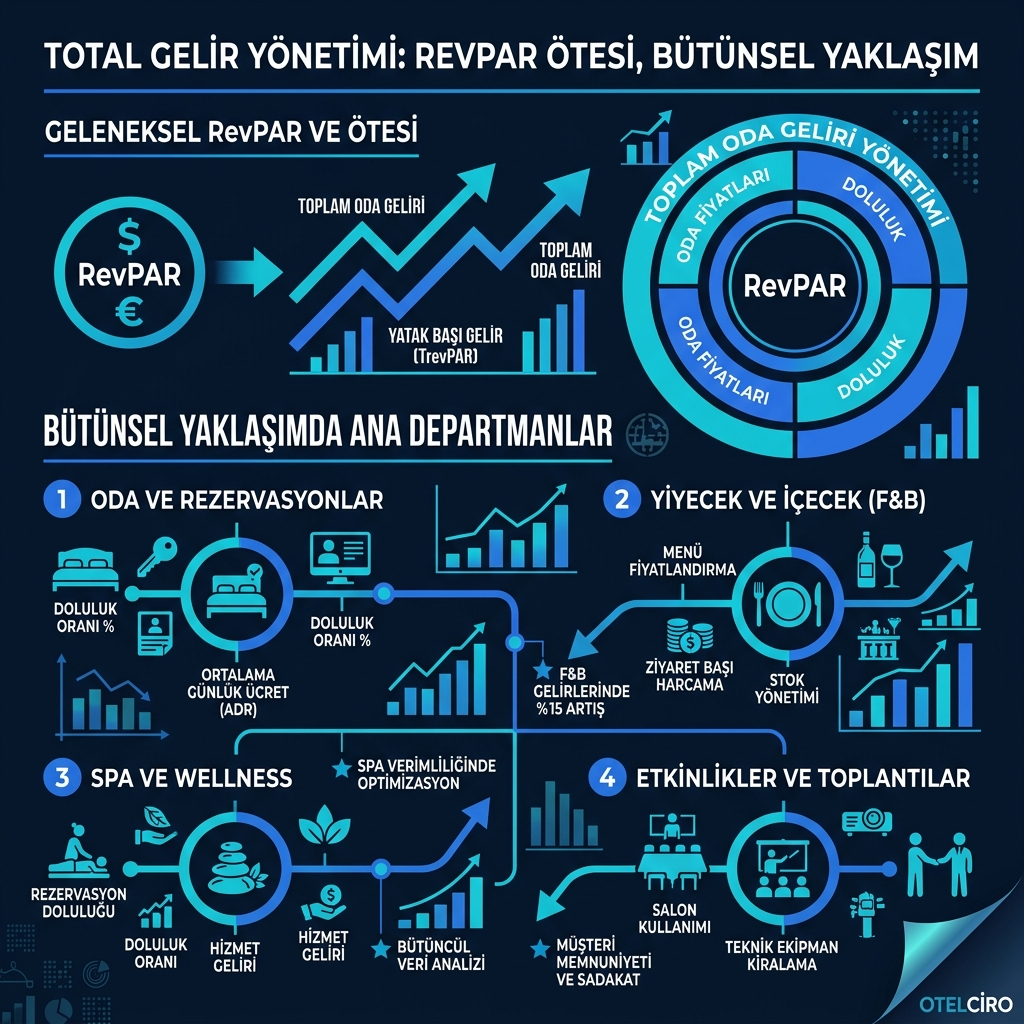 Total Gelir Yönetimi: Tüm Departmanlarda Gelir Optimizasyonu