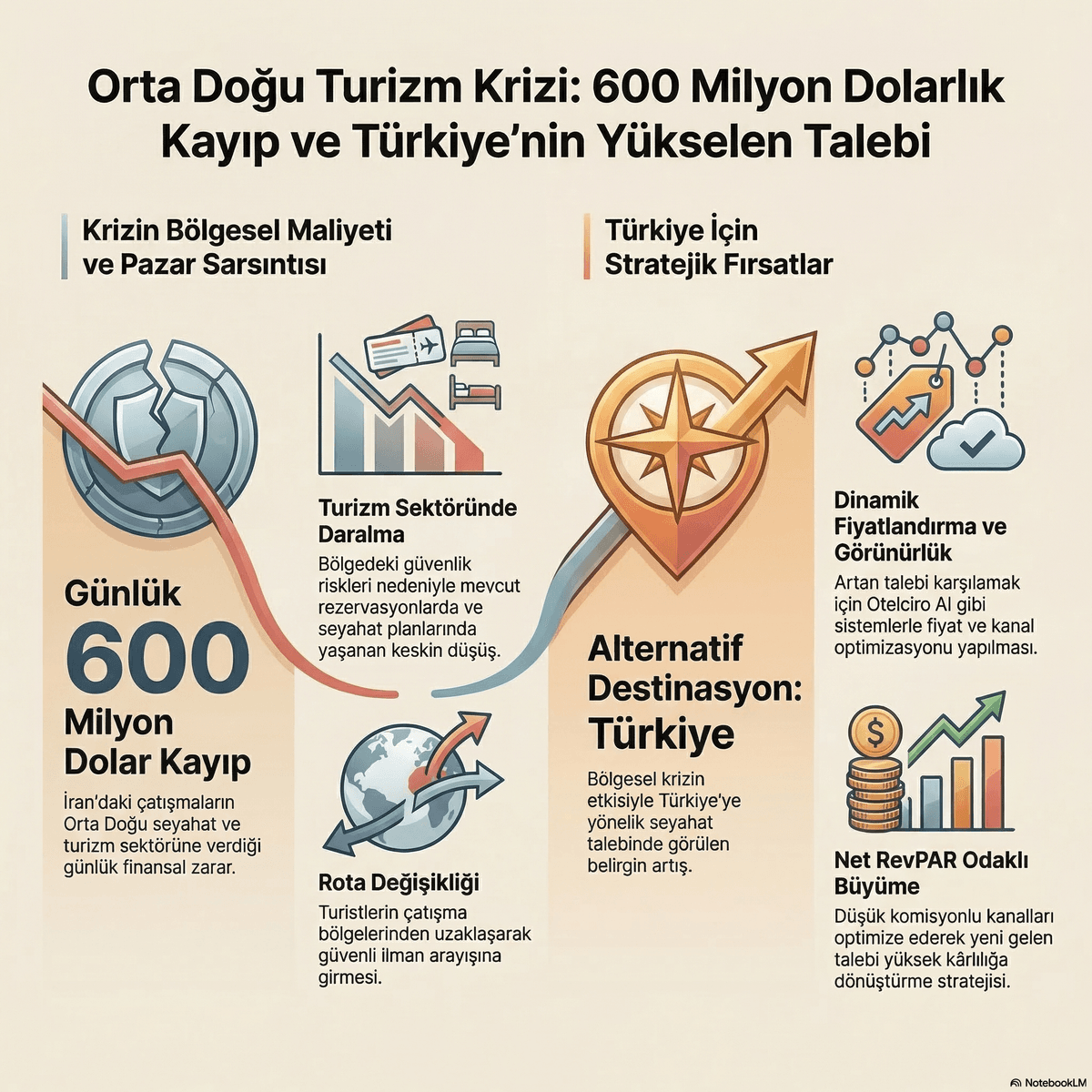Orta Doğu Turizm Krizi ve Türkiye'nin Altın Fırsatı 2026