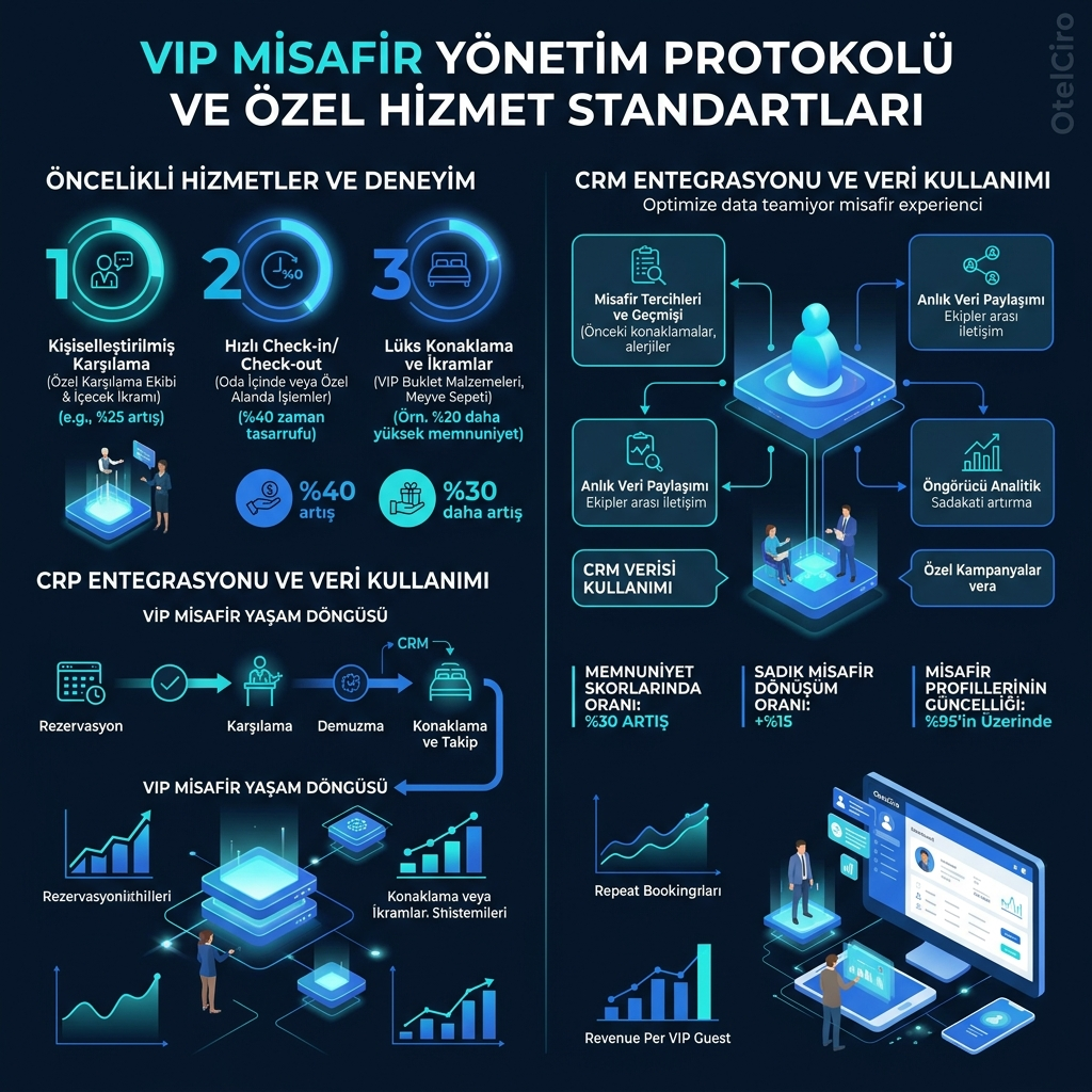 VIP Misafir Yönetim Protokolü: Lüks Deneyim Standardı