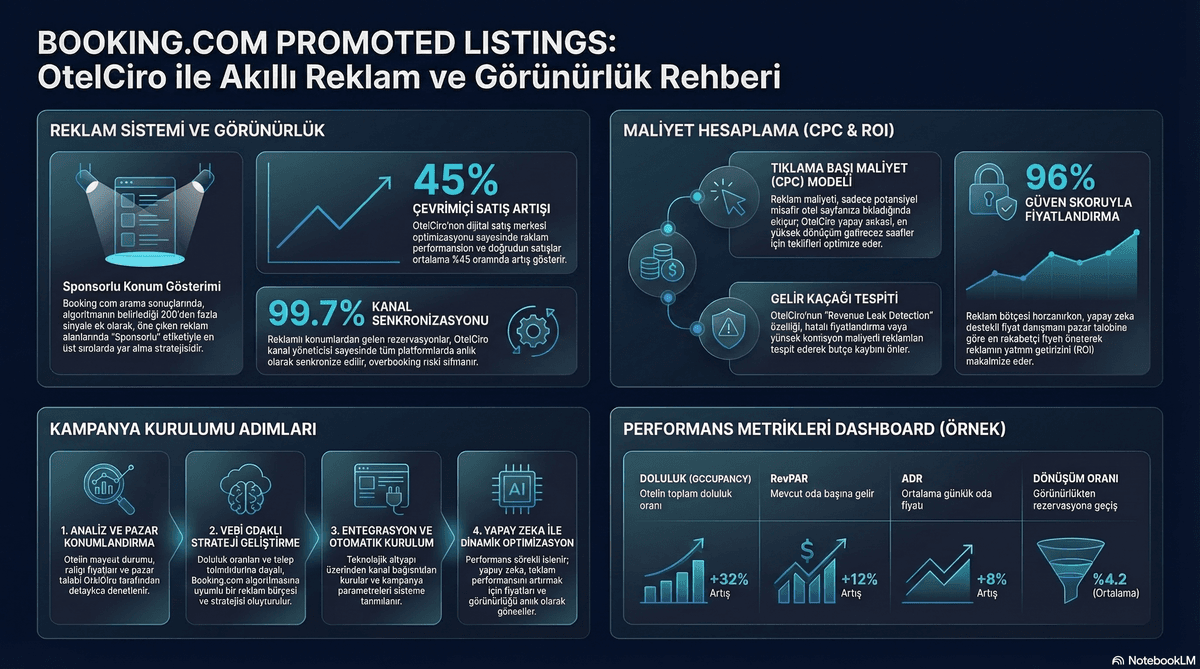 Booking.com Promoted Listings: Otel Reklamı Nasıl Verilir?