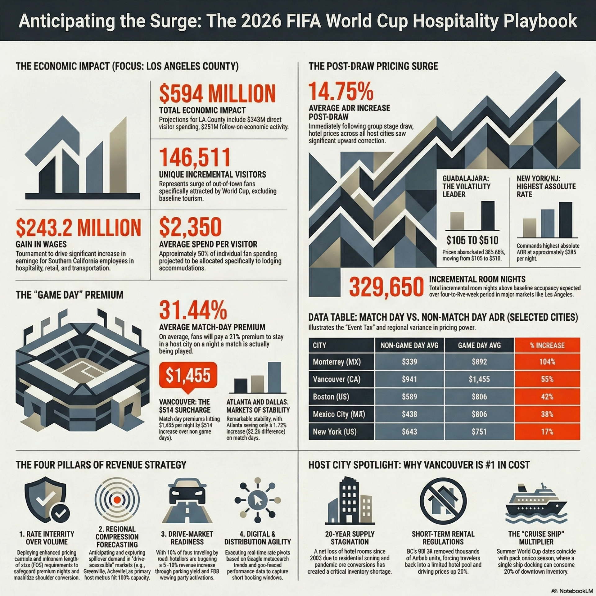 FIFA 2026 Dünya Kupası Ev Sahibi Otelleri İçin Dinamik Fiyatlama Rehberi