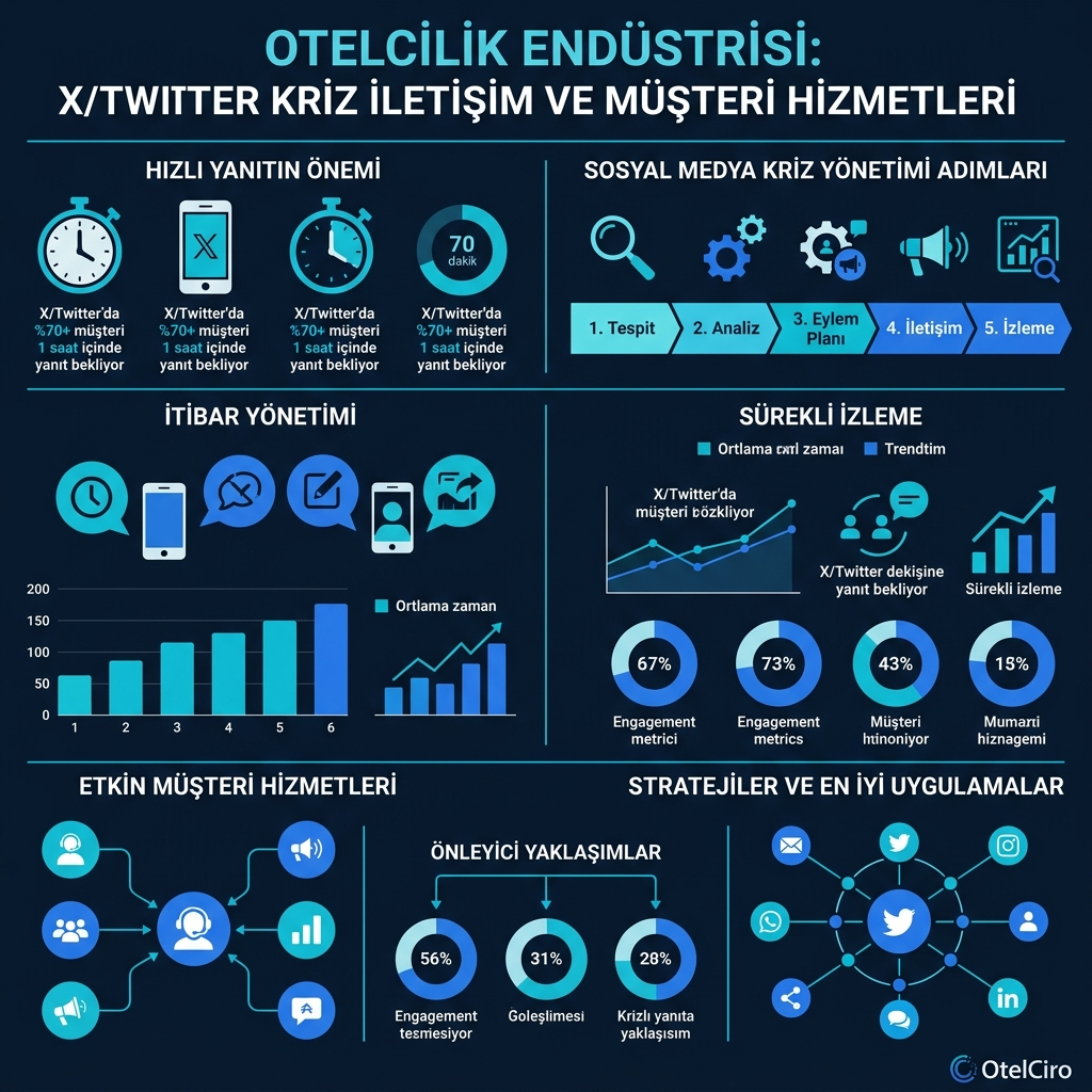 X (Twitter) ile Otel Kriz İletişimi ve Müşteri Hizmeti