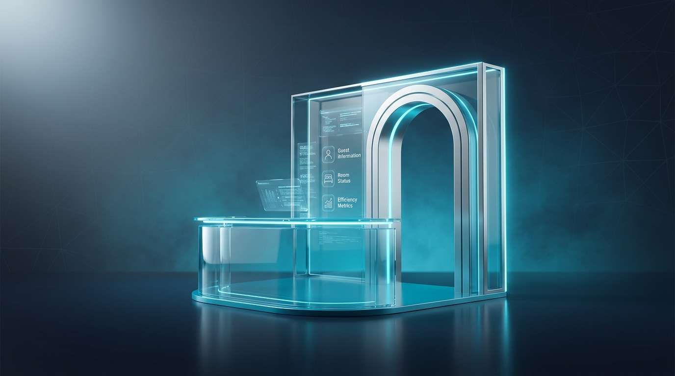 Otel resepsiyon (front office) yönetimi infografiği