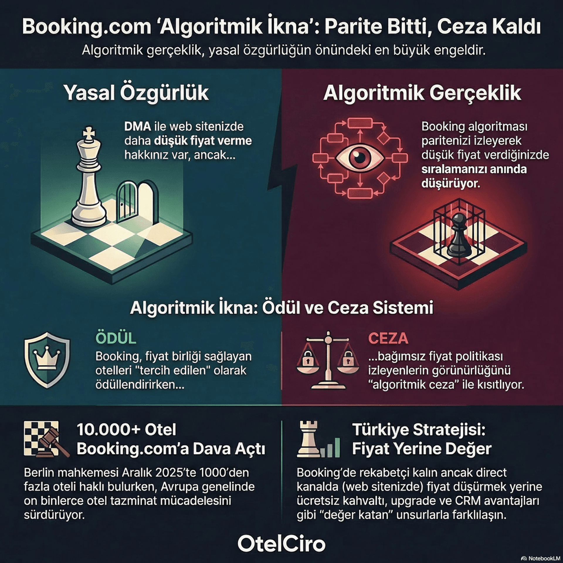Booking.com Algoritmik İkna ve API Dijital Raf: İki Yüzlü Savaş