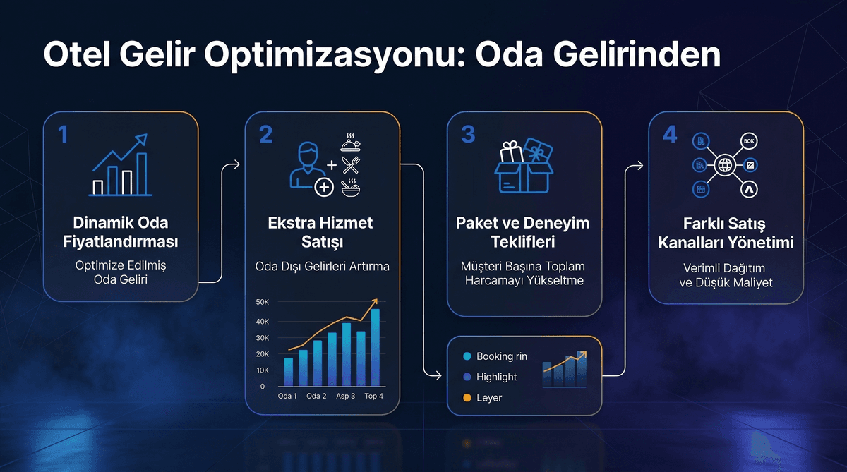 Oda Gelirinden Toplam Gelire Dönüşüm: Stratejik Adımlar