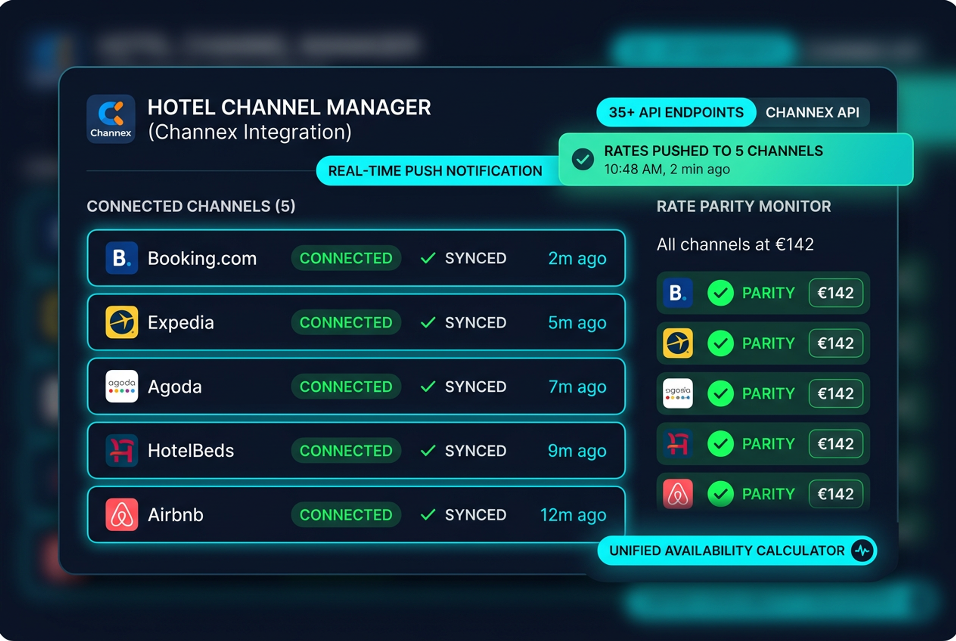 Kanal yöneticisi teknoloji kartı arka planı