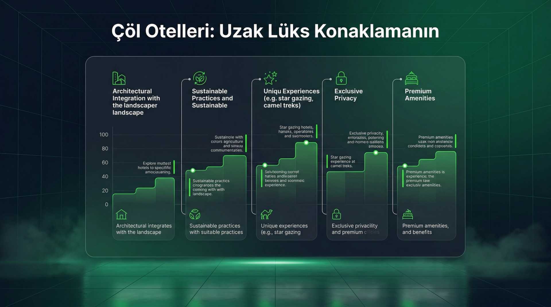 Çöl Oteli: Lüks ve Uzak Konaklama Deneyimi