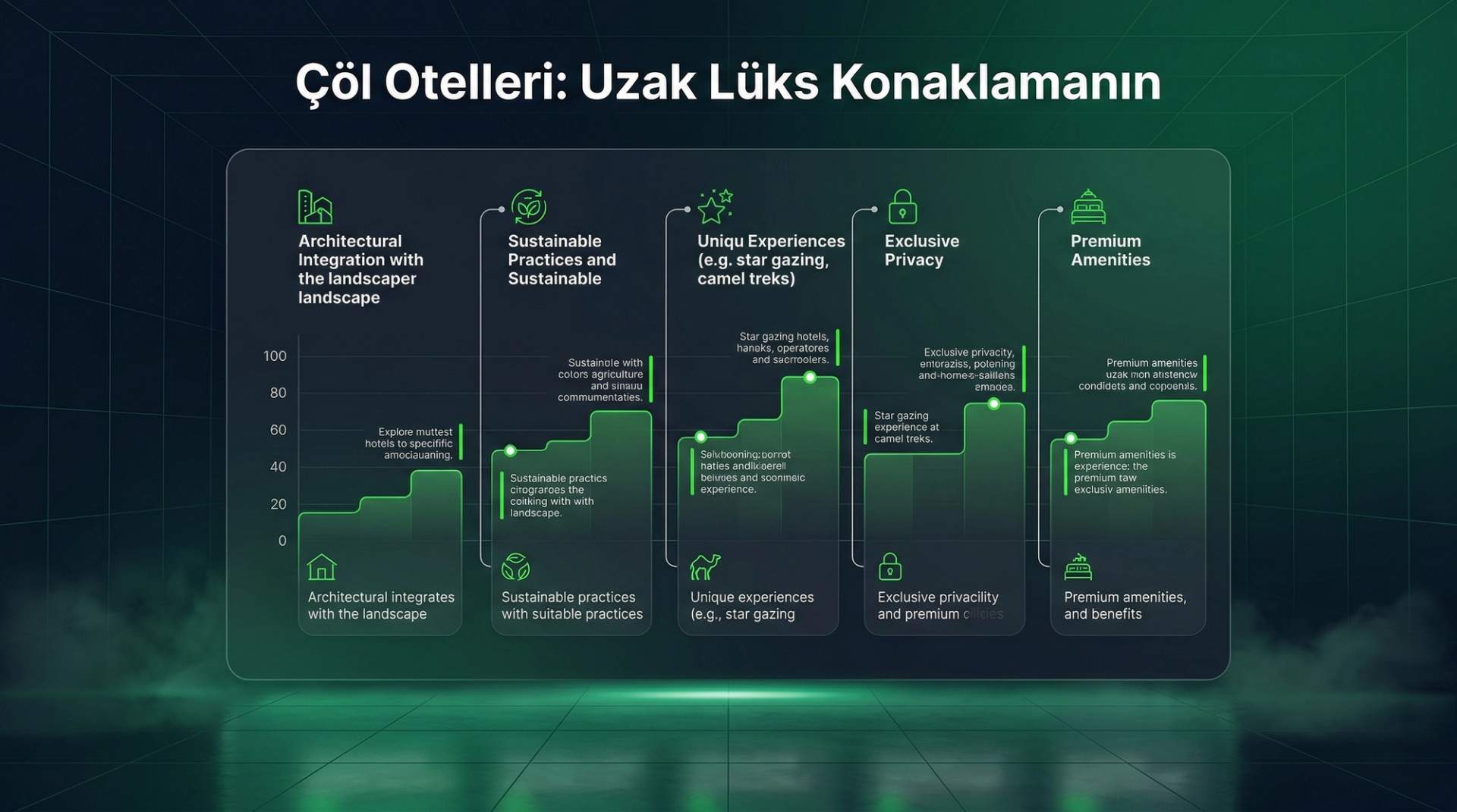 Çöl Oteli: Lüks ve Uzak Konaklama Deneyimi