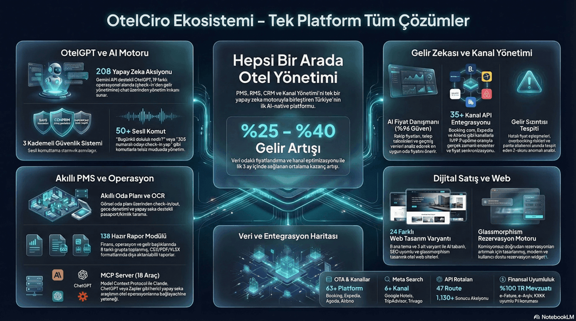 OtelCiro Ekosistemi: Tek Platformda Tüm Otel Çözümleri (2026)