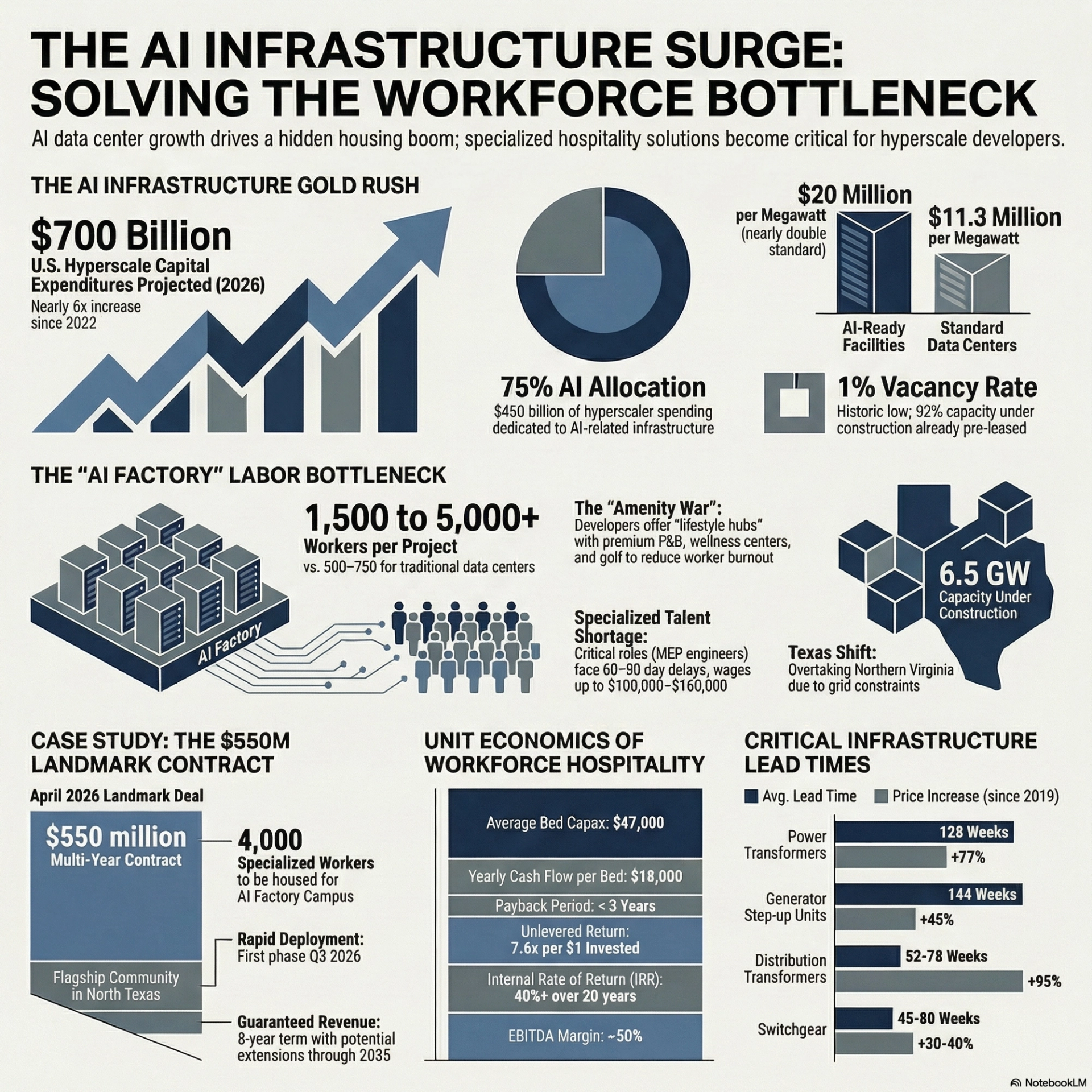 AI Data Center Construction Is Creating Unexpected Hotel Demand Surges