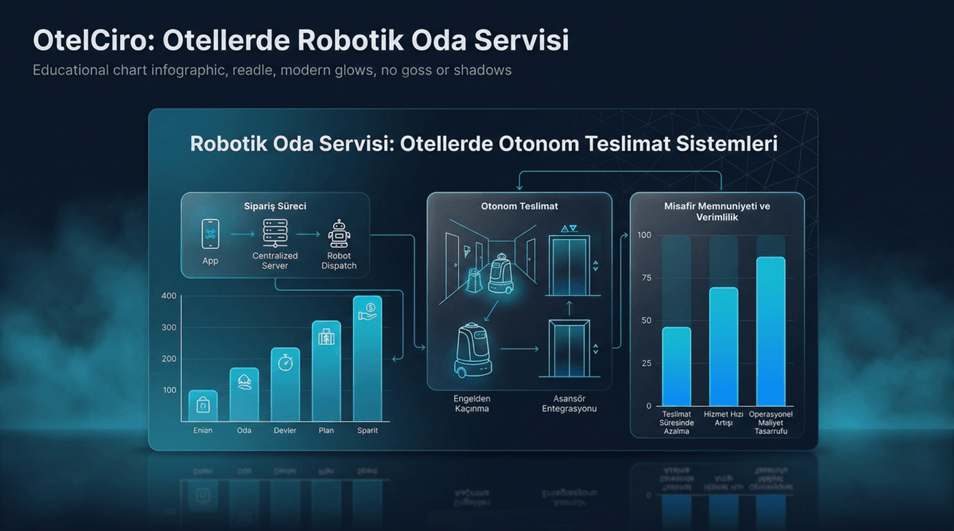 Robotik Oda Servisi: Otellerde Otonom Teslimat Sistemleri