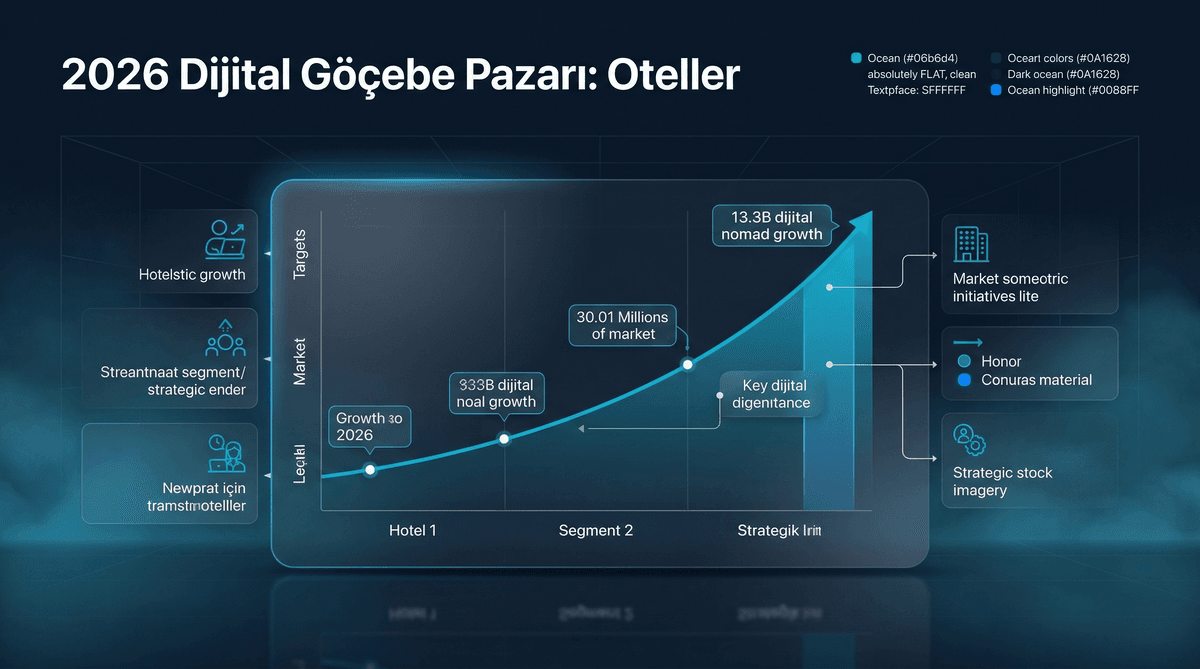 Dijital Göçebe Pazarı 2026: Oteller İçin Büyük Fırsat