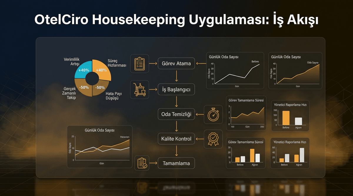 Housekeeping Mobil Uygulama: İş Akışı Dijitalleştirme