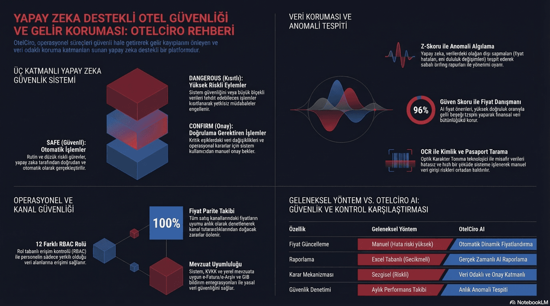 Otel siber güvenlik ve veri koruma rehberi
