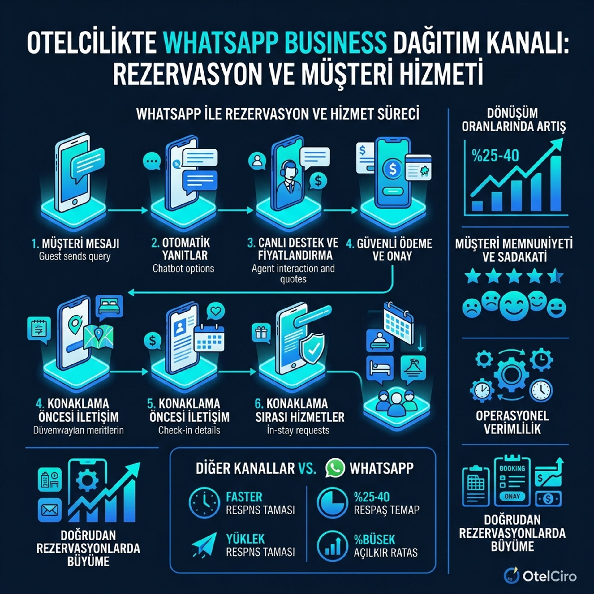 WhatsApp Business ile Otel Dağıtım Kanalı Oluşturma