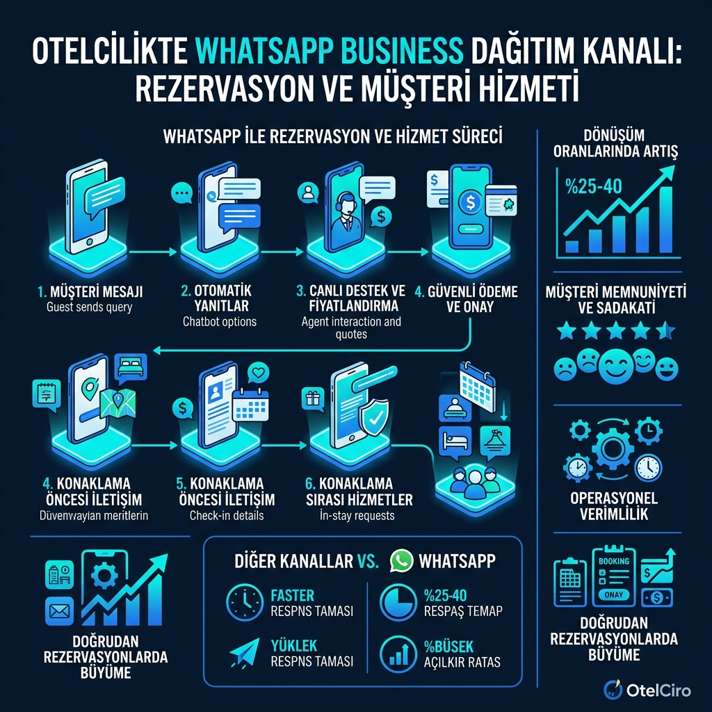 WhatsApp Business ile Otel Dağıtım Kanalı Oluşturma