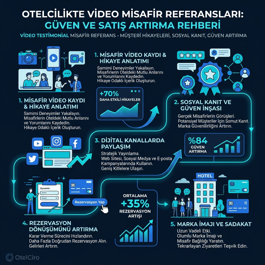Video Testimonial ile Otel Misafir Referansı: Güven İnşası