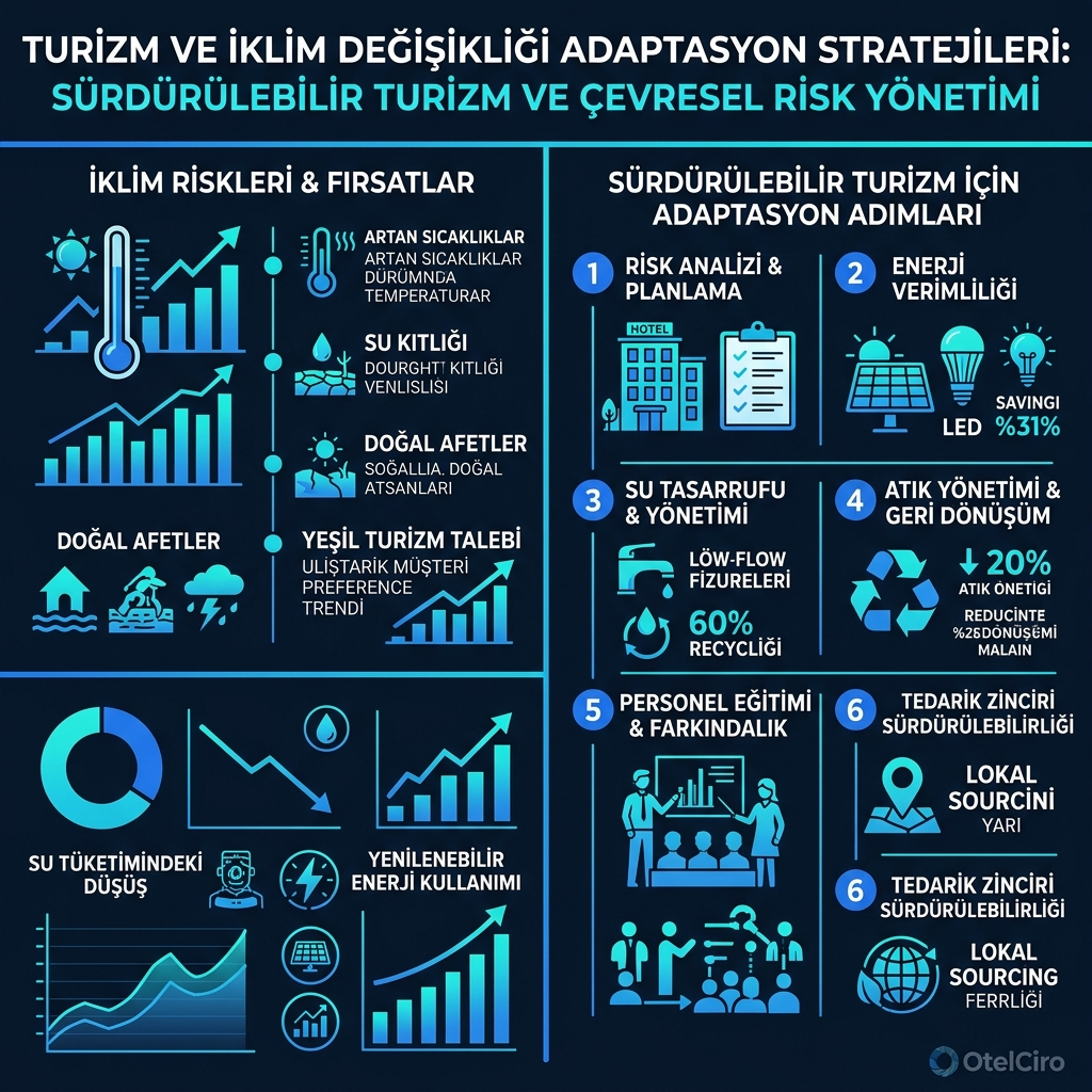 Turizm ve İklim Değişikliği: Otellerde Adaptasyon Stratejileri