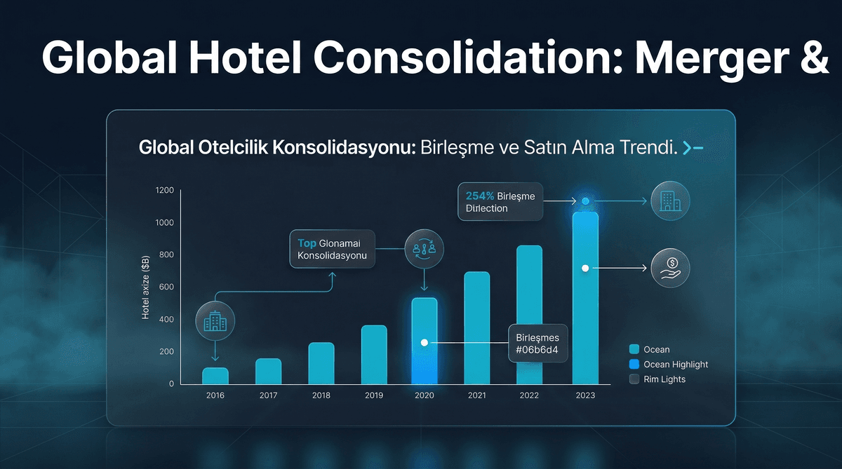 Global Otelcilik Konsolidasyonu: Birleşme ve Satın Alma Trendi