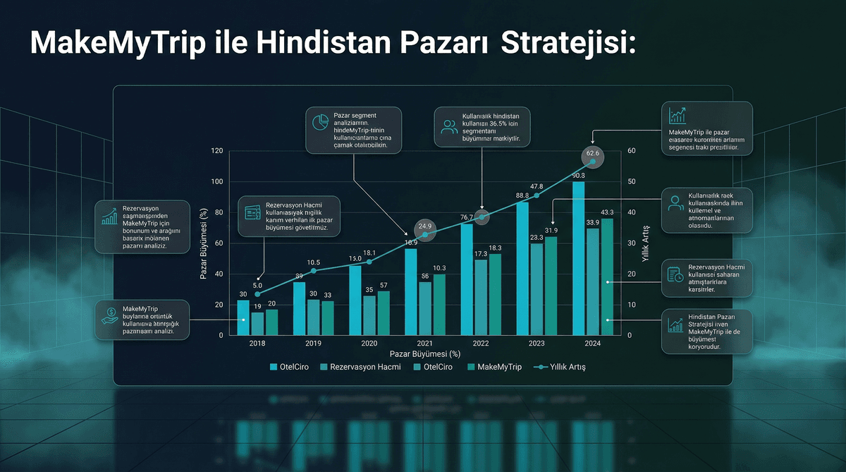 MakeMyTrip Hindistan Pazar Stratejisi