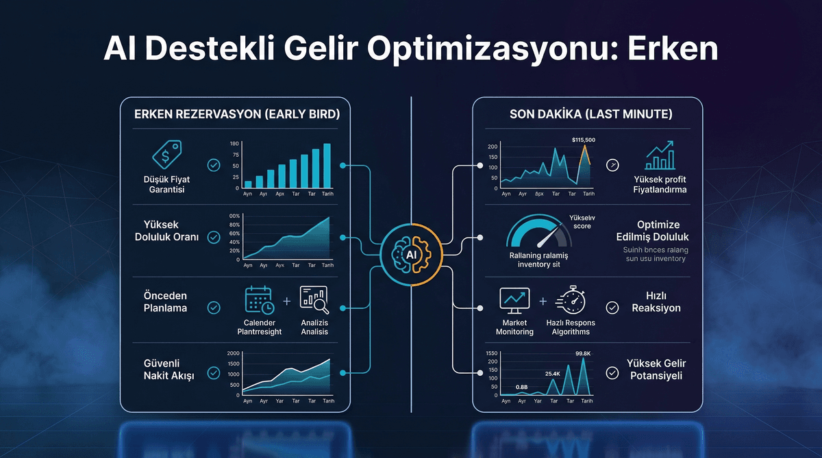Early Bird vs Last Minute: Gelir Dengesini AI ile Bulun