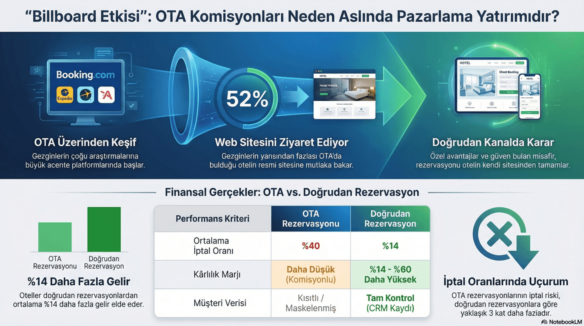 Billboard Etkisi: OTA Komisyonları Neden Aslında Pazarlama Yatırımıdır?
