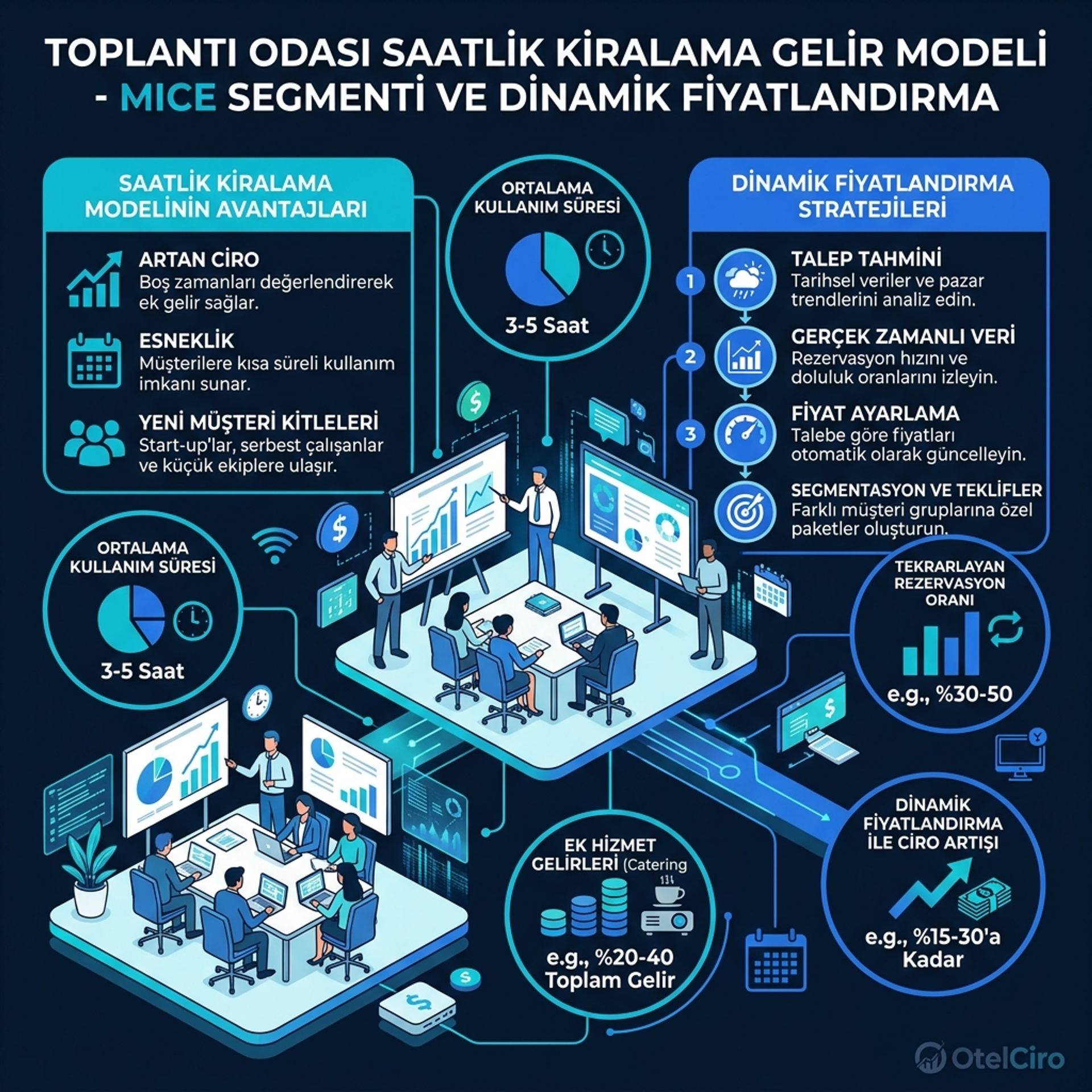 Toplantı Odası Saatlik Kiralama: Hibrit Çalışma Gelir Fırsatı