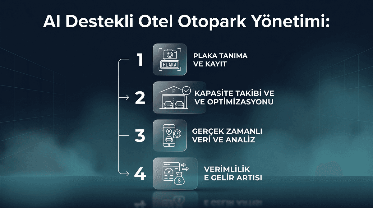 AI ile Otel Otopark Yönetimi: Plaka Tanıma ve Kapasite Optimizasyonu