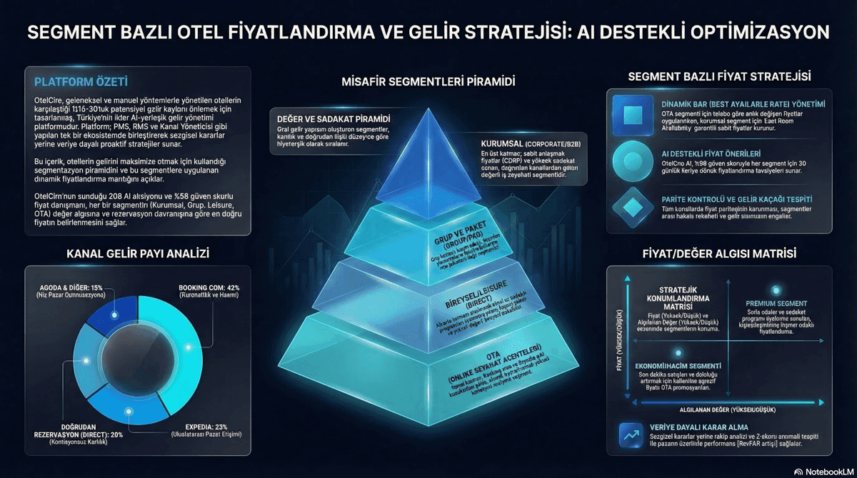 Segment Bazlı Fiyatlandırma: Her Misafir Tipine Doğru Fiyat