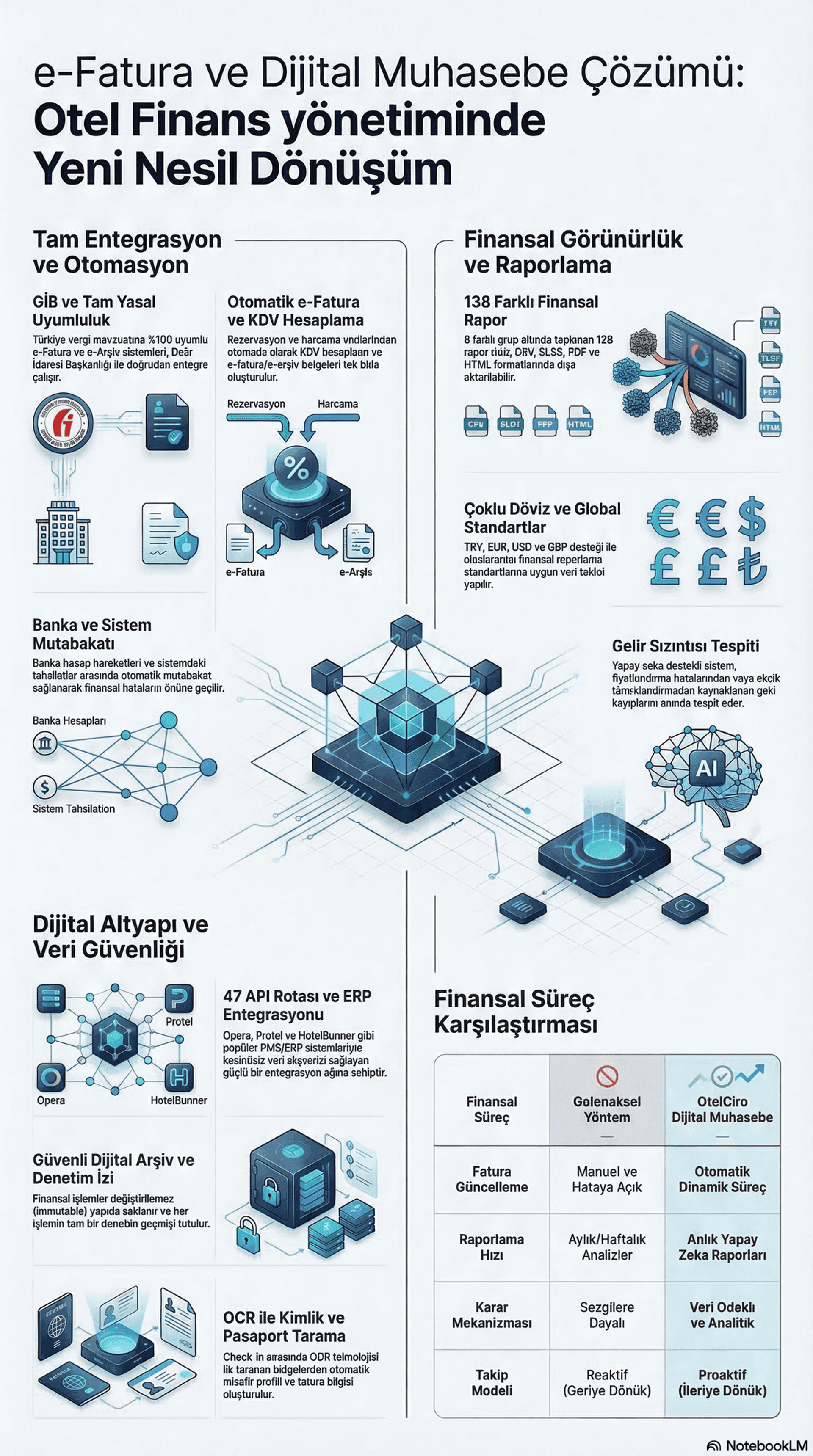 Otellerde e-Fatura ve Dijital Muhasebe: GİB Entegrasyonu Rehberi (2026)