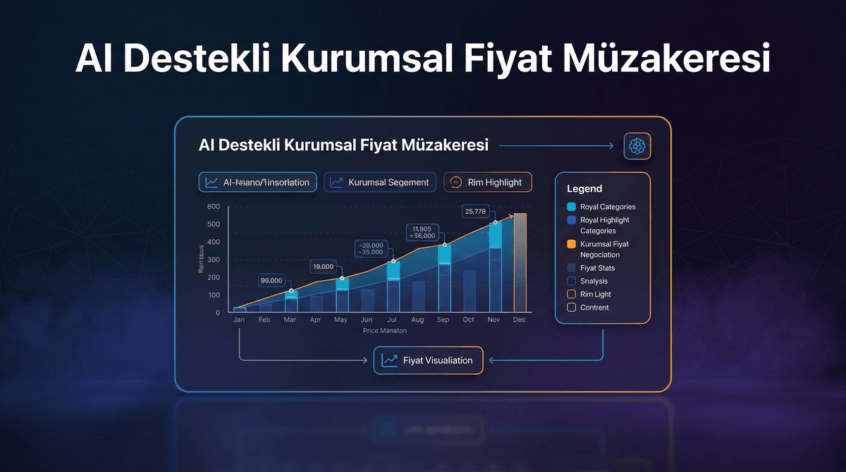 Kurumsal Fiyat Müzakeresi: AI Destekli Strateji Rehberi