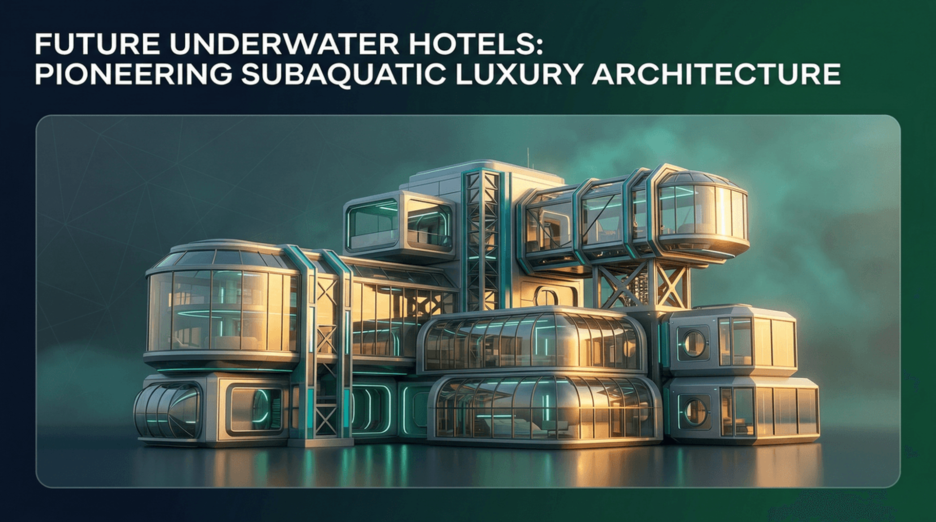 Su Altı Oteli Konsepti