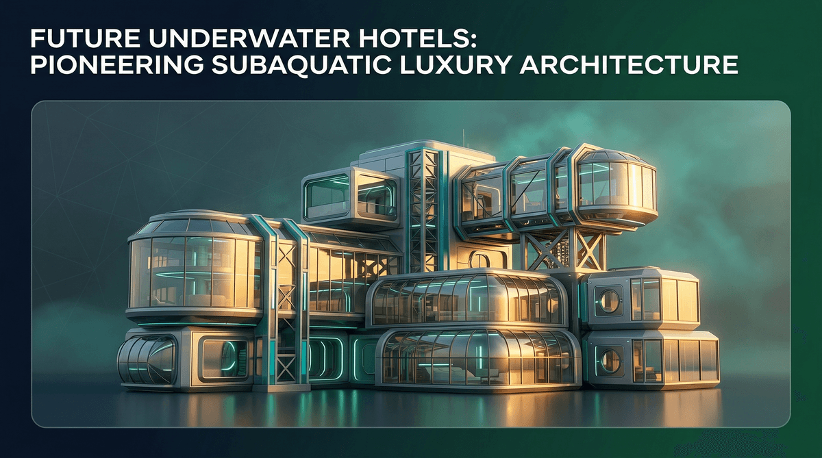 Su Altı Oteli Konsepti