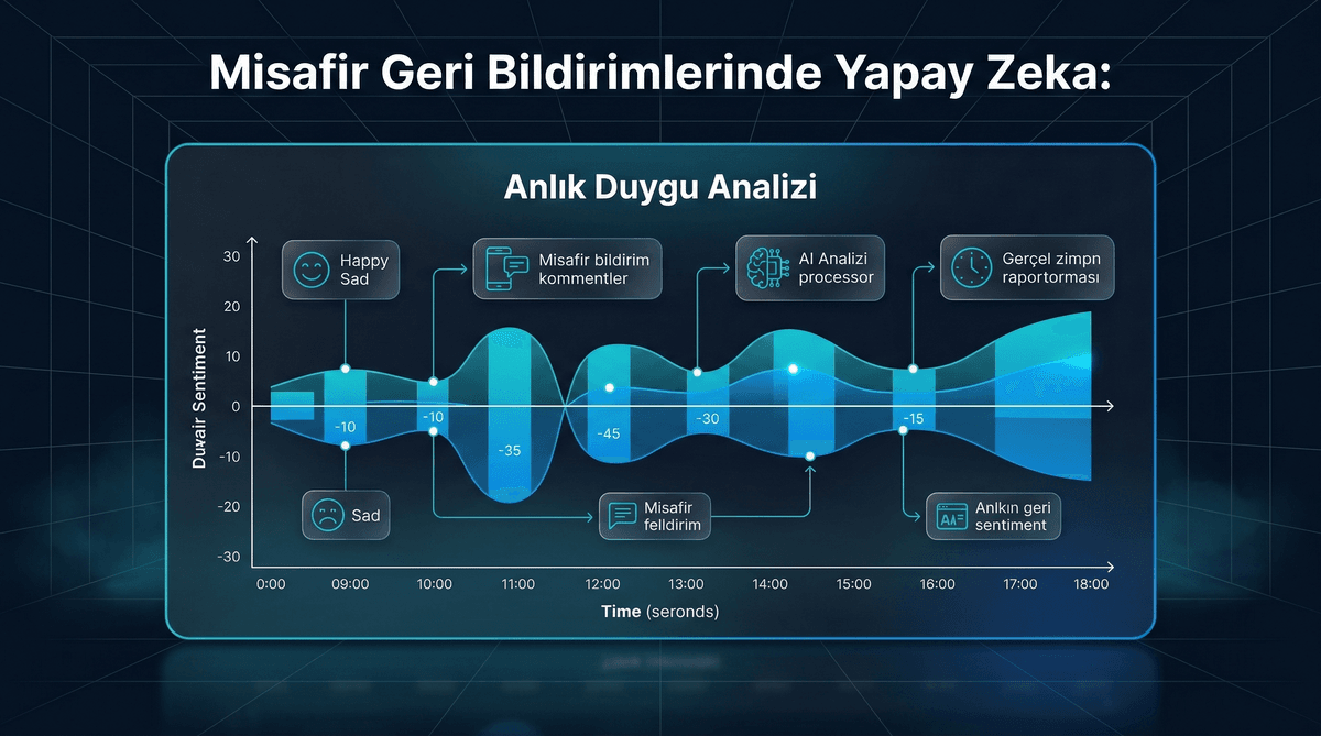 Gerçek Zamanlı Duygu Analizi İnfografiği