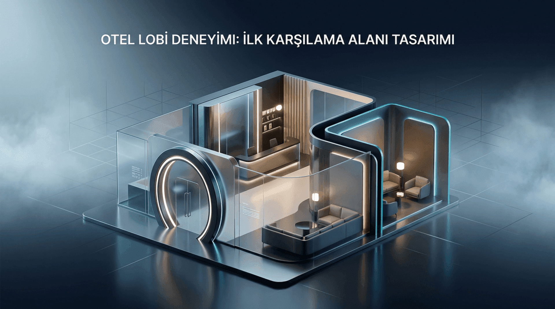 Otel Lobi Deneyimi İnfografiği