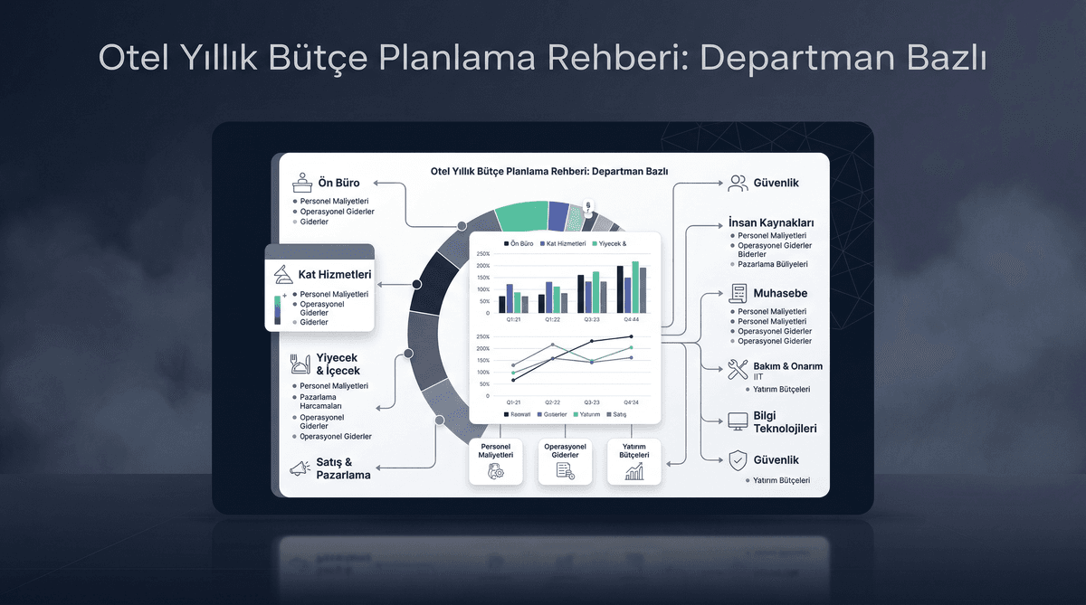 Otel Yıllık Bütçe Planlama Rehberi: Departman Bazlı