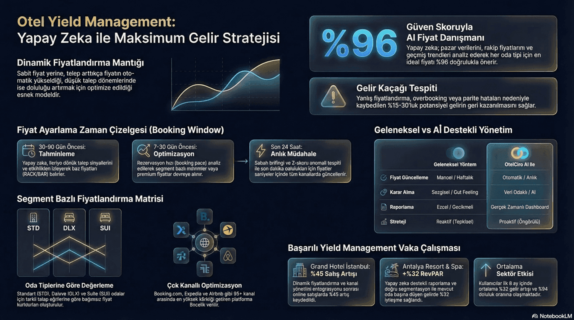 Hotel yield management process