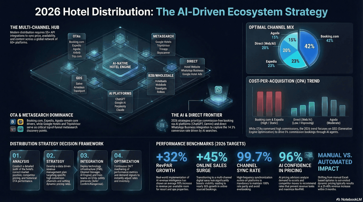 2026 otel dağıtım stratejisi rehberi