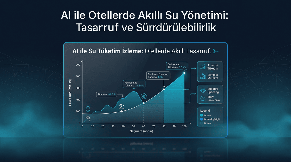 AI ile Su Tüketim İzleme: Otellerde Akıllı Tasarruf