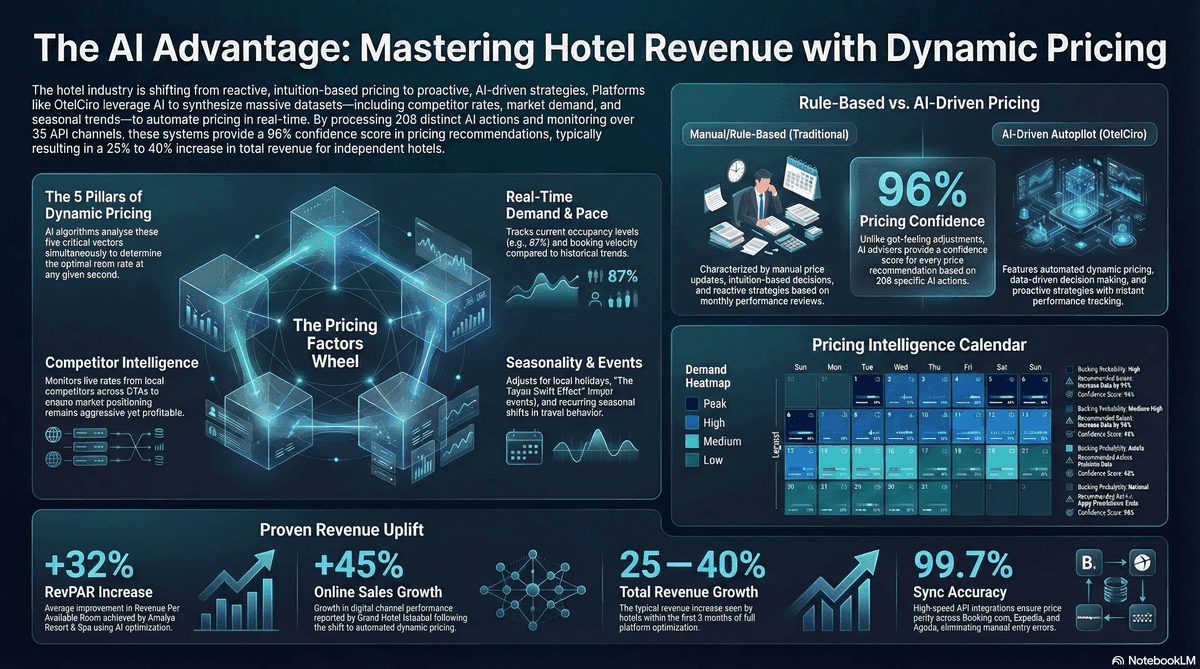 Otel dinamik fiyatlandırma stratejileri karşılaştırması