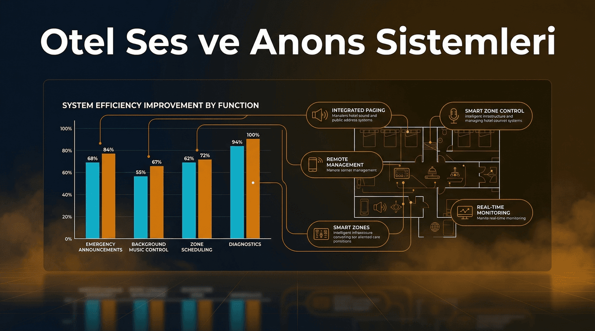 Otel Ses Sistemi ve Anons Altyapısı Yönetimi