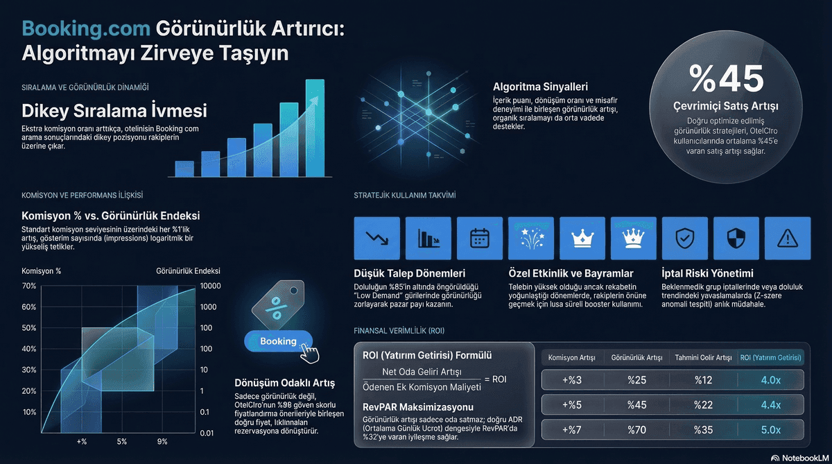 Booking.com Visibility Booster: Ne Zaman ve Nasıl Kullanmalı?