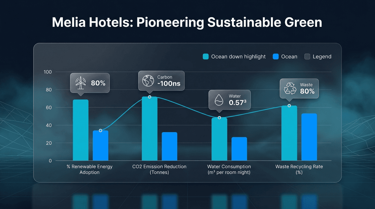 Melia Hotels Sürdürülebilirlik Liderliği: Yeşil Strateji