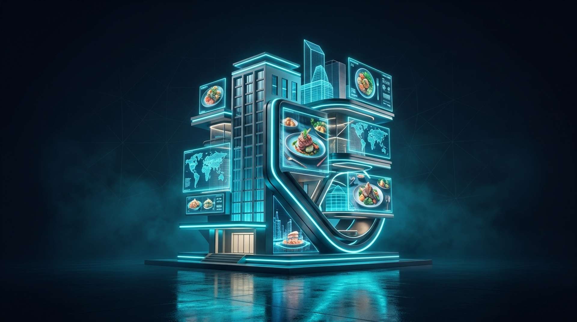 Gastro turizm ve otel yemek deneyimi stratejisi infografik — yemek turizmi büyümesi, F&B gelir taktikleri ve gastro turist profili