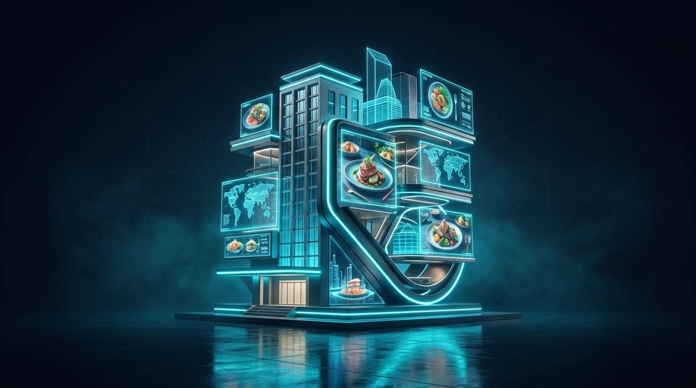 Gastro turizm ve otel yemek deneyimi stratejisi infografik — yemek turizmi büyümesi, F&B gelir taktikleri ve gastro turist profili