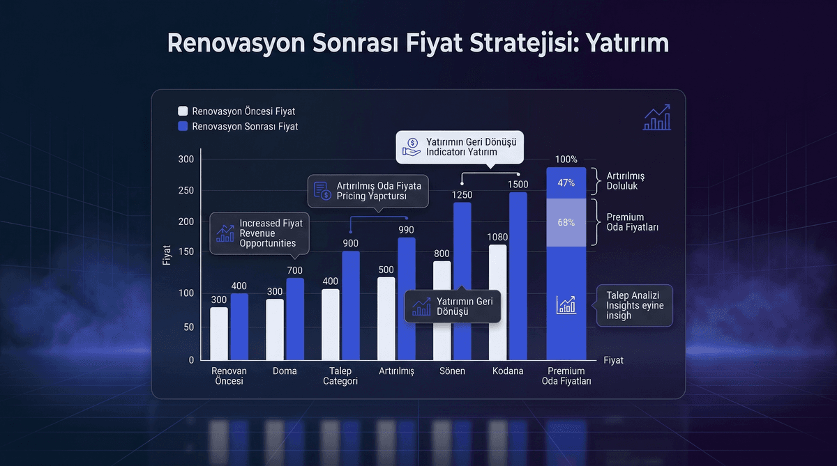 Renovasyon Sonrası Fiyat Stratejisi: Yatırımın Geri Dönüşü