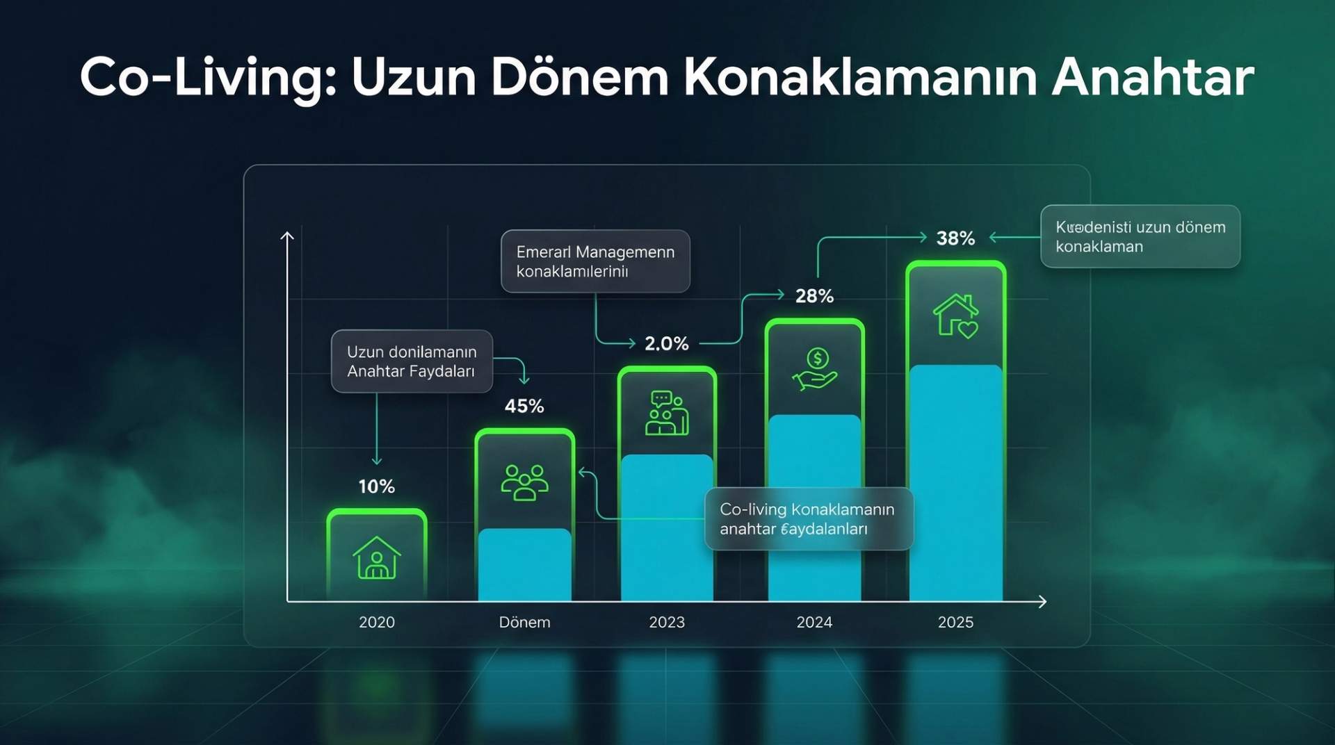 Co-Living Otel: Uzun Dönem Konaklama ve Topluluk