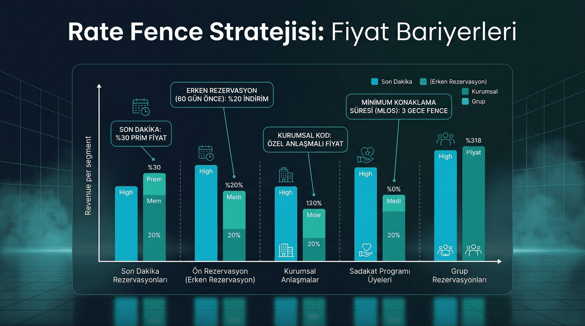 Rate Fence Stratejisi: Fiyat Bariyerleri ile Segmentasyon