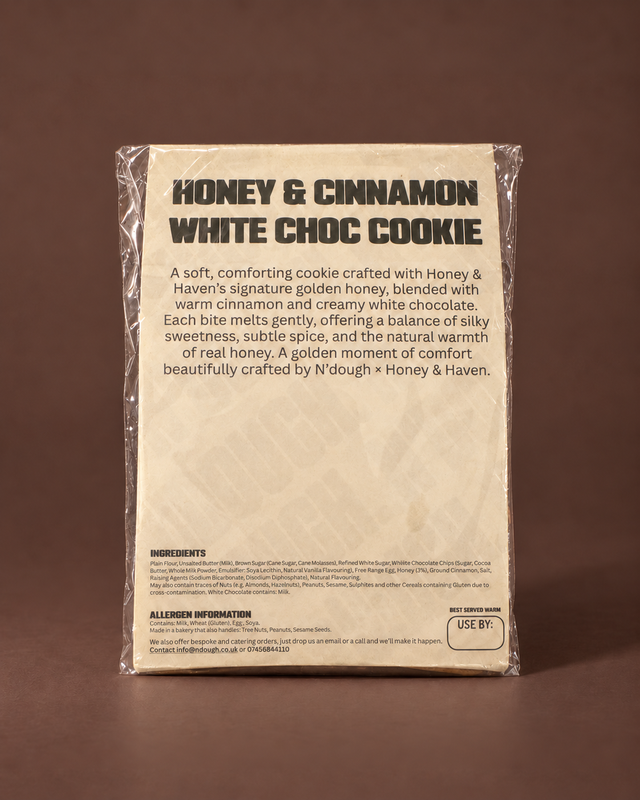 Honey & Cinnamon White Choc Cookie