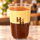 Coffee with a thick creamy top